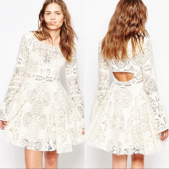 Free People Dresses & Skirts - Free People | Lace Lovers Folk Boho Dress
